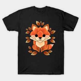 Little fox of leaves T-Shirt